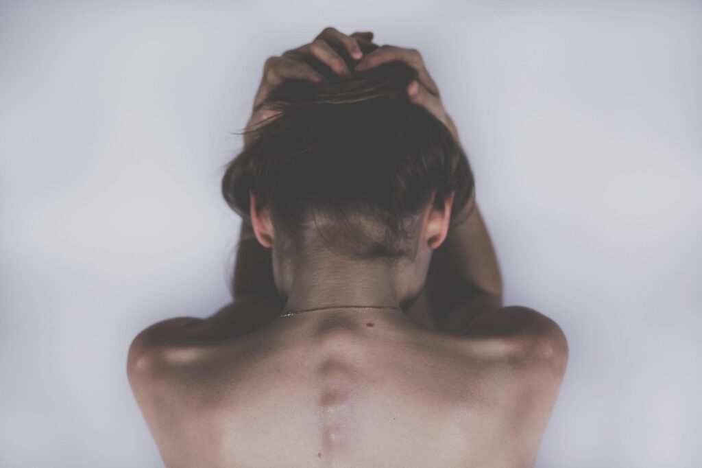 Woman back